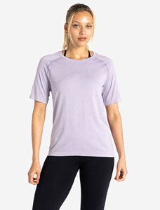 Top corto de gimnasio de LICRA personalizado para mujer en negro blanco bebé púrpura-Fit camiseta en blanco con corte regular - Product Image 5