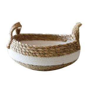 Cesta de algodón con cuerda, cesta grande para la colada, almohadas, manta hecha en Vietnam, el mejor precio - Product Image 2