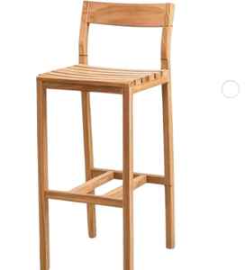 <b>Bar</b> <b>Chair</b> Teak Wood <b>Bar</b> <b>Chair</b> - Product Image 5