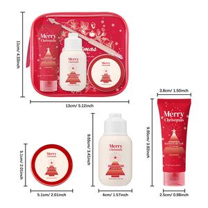 Crème hydratante et nourrissante à la vitamine C, contrôle du sébum, sans parfum, pour hommes et femmes, tous types de peau, kit de soin magique de Noël - Product Image 5
