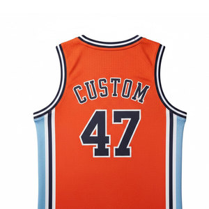 Camiseta de Baloncesto Unisex Transpirable de Malla, Personalizada con Nombre y Número del Equipo, Pantalones Cortos Deportivos de Alto Rendimiento 100% Algodón para Liga - Product Image 3