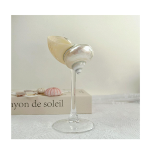 Seashell <b>Glasses</b> handmade from natural seashell material for stylish beach <b>cocktail</b> serving made in Vietnam - Product Image 3