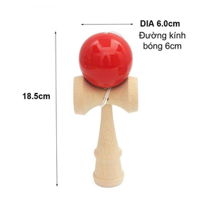 Défi de jouets Kendama de qualité supérieure pour l'entraînement aux compétences utilisant un jouet Kendama en bois japonais authentique pour tous les âges - Product Image 3