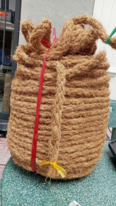 Paquete de Cuerda de Fibra de Coco Cruda, Ecológica, Biodegradable, Natural y Trenzada para Manualidades y Tejido - Product Image 5