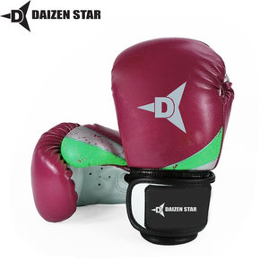 ถุงมือชกมวย DAIZEN STAR INTERNATIONAL DSI ผลิตจากวัสดุ PU ระบายอากาศ ซับเหงื่อ ป้องกันรังสียูวี สายรัดข้อมือปรับได้ แบบตีนตุ๊กแก - Product Image 3