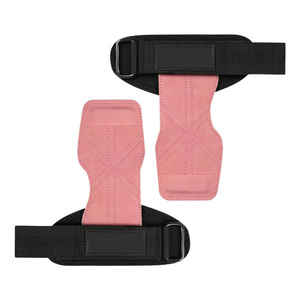 Poignées de musculation en néoprène rembourrées, en cuir véritable, personnalisables, pour la musculation, vente en gros - Product Image 5