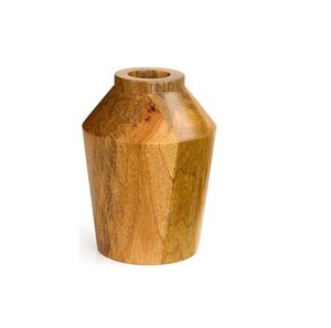 Hermoso diseño hecho a mano, jarrón de suelo de madera y resina, elegante a la moda para regalo, impresionante florero de madera - Product Image 4