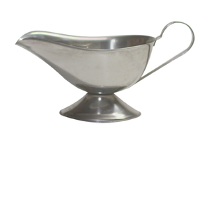 Juego de dos salsas metálicas de acero inoxidable de alta calidad, para uso doméstico, cocina, vajilla, salsas, barcos - Product Image 2
