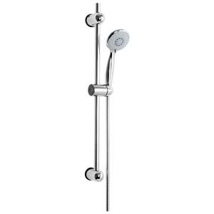 Juego de ducha deslizante Mali Chrome 0131CR con ducha 3F (71 cm) para juego de accesorios de baño Idro Bric - Product Image 1