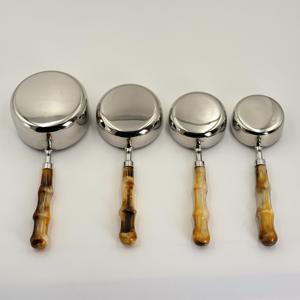 Kitchen Accessories Durable Kitchen Utensils Stainless Steel Small Milk <b>Measuring</b> Resin Handle Oil Pouring Pot for <b>Measuring</b> - Product Image 5