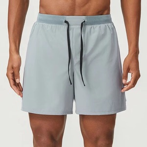 Shorts de sport pour hommes de qualité supérieure, à cordon de serrage à la taille, respirants, double couche, séchage rapide, pour la salle de sport - Product Image 1