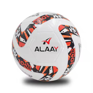 Alaay High Quality TPU <b>Leather</b> <b>Football</b> Size 3/4/5 Custom Logo Printing Popular Design for School Soccer Ball Training - Product Image 1