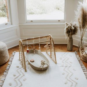 Tapis de jeu pour bébé, écologique, le moins cher, en rotin, aire de jeux pour bébé, activité, aire de jeux pour bébé fabriquée au Vietnam - Product Image 3