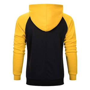 Sudaderas con capucha para hombre Sudadera con capucha de gran tamaño para hombre Casual Cremallera Empalme Sudadera térmica de gran tamaño Sudaderas con capucha para hombre Poliéster Azul - Product Image 6