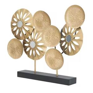 Sculpture en métal la plus attrayante, figurine décorative moderne pour table, accent unique pour la maison, art contemporain élégant - Product Image 3