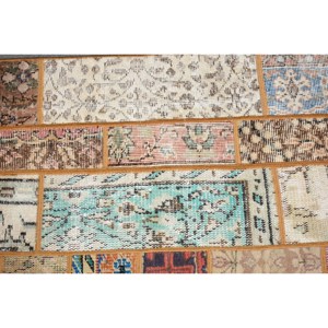 พรมโพลีเอสเตอร์ขนแกะสีเหลือง4.9ft 1.9ชิ้นแบบตุรกีดีไซน์สี่เหลี่ยมผืนผ้าสำหรับห้องนั่งเล่นพรมทางเดินทำจากยาง - Product Image 5