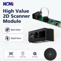 Módulo Escáner de Código de Barras USB TTL 2D para Refrigerador WCMI con Sensor CMOS, Rotación de 360°, 2 Años de Garantía, Uso en Juguetes, en Stock