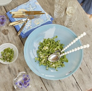 Bol de service en bois émaillé personnalisé bol pour soupe saladier bol en résine époxy à utiliser pour servir les desserts lors d'occasions spéciales - Product Image 6