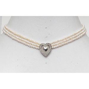 Ensemble collier et boucles d'oreilles en laiton classique fait main avec pendentif en forme de cœur et zircon pour les occasions de fiançailles, d'anniversaire et de mariage pour femmes - Product Image 5