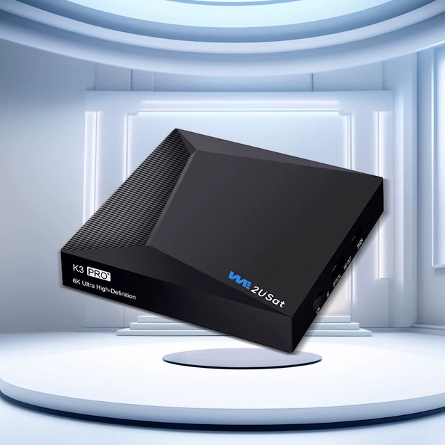 New Wholesale We2usat K3 PRO+ Android 12 TV Box Allwinner H618 4G 32G 6K Smart Set Top Box 2.4G 5G Wifi6 1000M LAN VS Vseebox V5