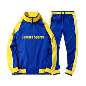 ชุดออกกำลังกายและวิ่งจ๊อกกิ้งผู้ชายชุดวอร์ม2ชิ้นสำหรับผู้ชายชุดออกกำลังกายแบบปักโลโก้ได้ตามต้องการ - Product Image 1