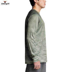 Sublimación por encargo Pesca Caza Camisa Transpirable Secado rápido Precio al por mayor Hombres Pesca Camisa - Product Image 2