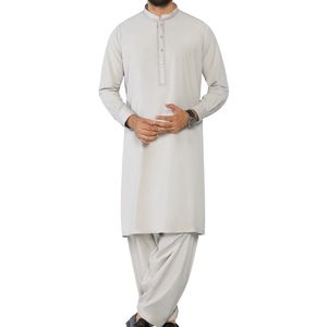 OEM ODM Shalwar Kameez pour hommes, costume traditionnel pakistanais, tissu en coton de haute qualité, kurta pyjama de créateur pour hommes - Product Image 1