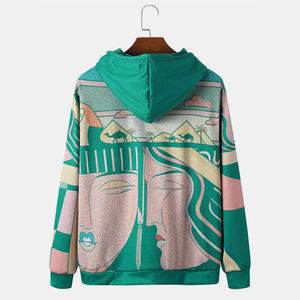 Sudadera con capucha unisex de alta calidad, ropa informal de invierno, gimnasio, fitness, venta al por mayor, sublimación personalizada, material polar, estampado sólido - Product Image 2