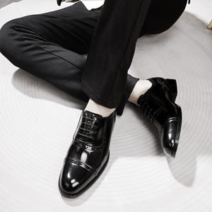 Zapatos Mocasines de Piel de Becerro Vintage para Hombre, Hechos a Mano, de Alta Calidad, Resistentes al Desgaste, Zapatos Casuales de Cuero Puro - Product Image 2