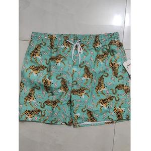 กางเกงขาสั้นผู้ชายแบบลำลองลายทาง - Product Image 1