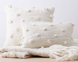 Cojines de algodón tejidos a mano, cojines estampados para decoración del hogar, funda de almohada de sofá bordada de lino y algodón - Product Image 4