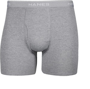 <span class=keywords><strong>Hanes</strong></span> için erkek serin No Boxer külot nefes pamuk örme iç çamaşırı ile hiçbir binmek-up nem esneklik çok paketleri Logo - Product Image 1
