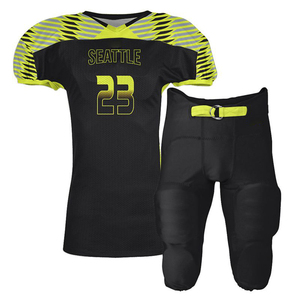 Advanced Fit GLOVES City American <b>Football</b> Uniform Breathable Athletic Jersey High Density <b>Cushion</b> Short Sleeve Intense Match - Product Image 1