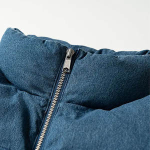 Wholesale Customized Men Fashion New Design Winter Windproof <b>Waterproof</b> Puffer Shiny Breathable <b>Plus</b> <b>Size</b> Zipper Print <b>Jacket</b> - Product Image 4