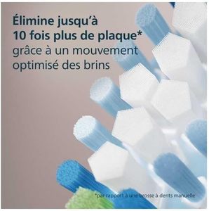 Têtes de brosse à dents de rechange Philips Sonicare C3 Premium Plaque Defence Original, blanches, lot de 4, HX9044/87 - Product Image 2