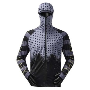 Custom Largemouth Bass Covered Face 100% Cotton Fish Fishing 3D Bomber Full-Snap Varsity Letterman Hoodies Basics Chaquetas OEM - Product Image 6