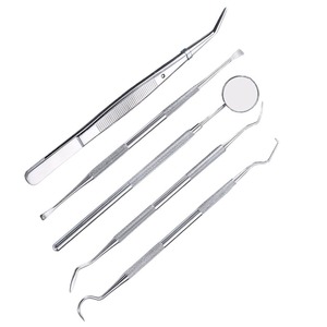 Juego de Herramientas Dentales Manuales de Acero Inoxidable con Certificación CE de Alta Calidad a Precio Mayorista, Kit de Instrumentos para Dientes, Pinzas y Raspadores - Product Image 1