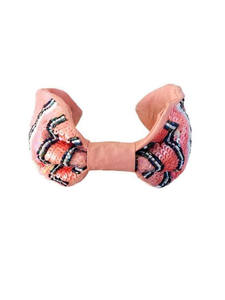 Elegant Chevron Pattern <b>Sequins</b> Beads Stylish Knot-Style Luxury Handmade <b>Sequin</b> Beaded Embroidered Fabric <b>Headband</b> Accessory - Product Image 3