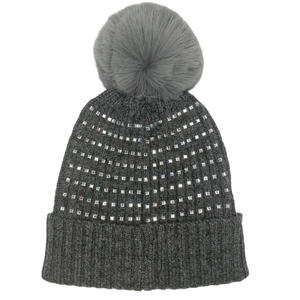 Gorro de invierno de alta calidad Unisex, gorro de punto con pompón de algodón cálido y acogedor para jugar al aire libre para actividades en clima frío - Product Image 6