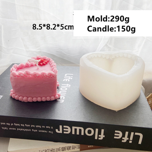<span class=keywords><strong>Stampi</strong></span> in silicone <span class=keywords><strong>per</strong></span> candele a forma di dolce cuore, idee regalo di compleanno, candele finte a forma di dessert, <span class=keywords><strong>stampi</strong></span> <span class=keywords><strong>per</strong></span> candele a forma di torta dolce - Product Image 5