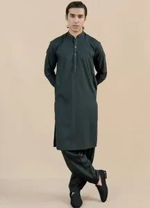 Pakistan Shalwar Kameez Hommes Nouveau Kurta Design Haute Qualité À La Mode Hommes Shalwar Kameez Enfants Shalwar Kameez vente en gros - Product Image 5