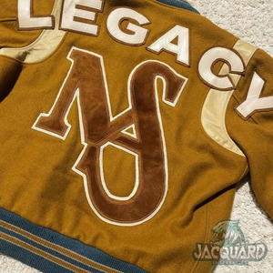 Haute Qualité Unisexe Varsity Veste À Manches Longues Baseball Letterman Vintage Brodé Bomber Veste Nouvelle Veste Hommes Plus La Taille - Product Image 4