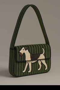 Bolso Bandolera Bordado a Mano con Cuentas de Semillas con Diseño de Gato y Correa Ajustable con Estilo Único - Product Image 2