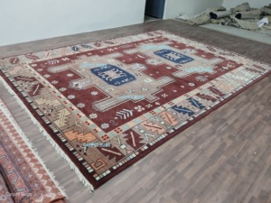 Red Carpet Rugs Antique high quality Persian <b>Hand</b> Knotted Wool rug Sets Croucher Rug 9x12 Living Room Area Home Decor Carpets - Product Image 6