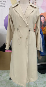 Trench-coat coupe-vent à manches longues pour femmes Style ODM Design uni Fabriqué au Vietnam Articles en stock imperméables - Product Image 6