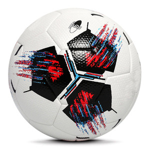 Alaay Ballon de football multicolore en cuir texturé de haute qualité pour l'entraînement des enfants, des adultes et des étudiants - Product Image 6