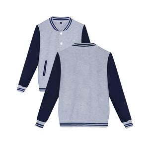 Veste de baseball vintage pour jeunes à logo personnalisable, brodée en chenille simple et personnalisée, veste de collège pour hommes en hiver - Product Image 2