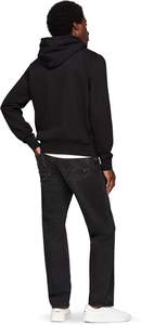 Haute qualité 100 pour cent coton hommes pull sweat à capuche avec poignets côtelés et poche kangourou épais vêtements d'hiver - Product Image 6