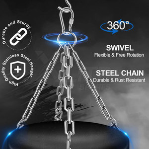 Premium Genuine Leather Unisex Punching <b>Bag</b> Heavy Duty <b>Training</b> Equipment Home Gym Fitness Durable Long Lasting Sands Filled - Product Image 4