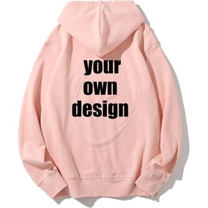 Sudadera con capucha personalizada, diseña tu propio jersey de texto con foto personalizado, sudadera térmica transpirable de algodón con impresión a doble cara - Product Image 3